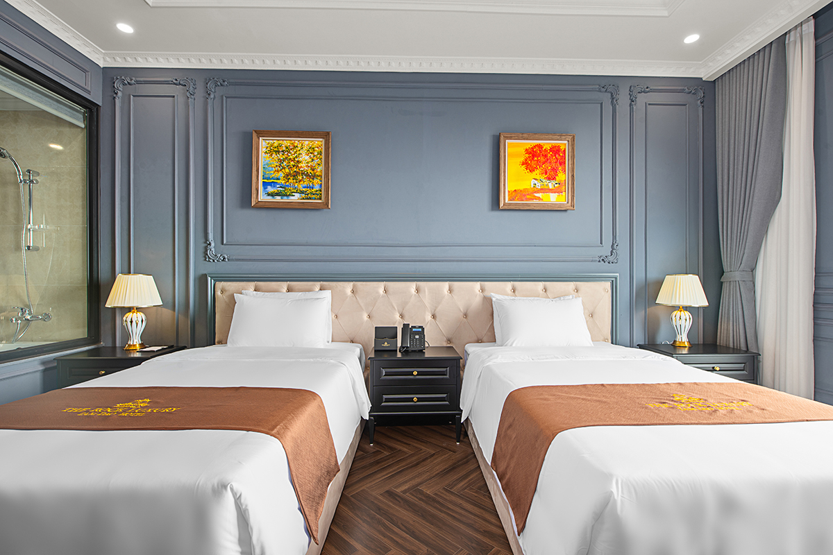 Deluxe City view – 2 giường đơn