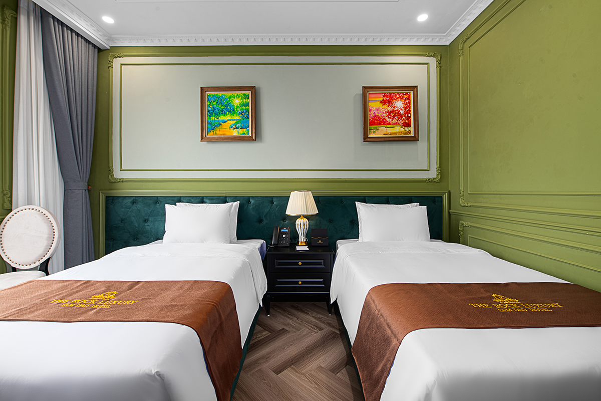 Deluxe Moutain view – 2 giường đơn